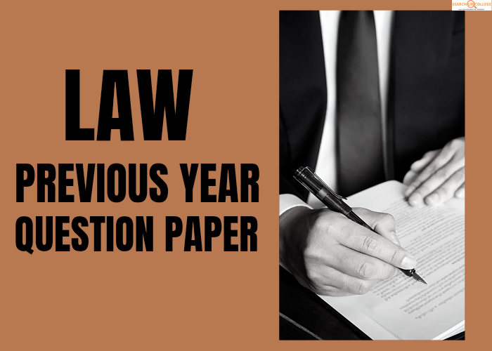 Law Previous Year Question Paper